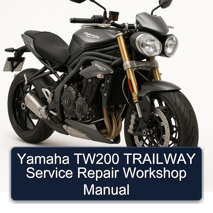 Triumph Speed Triple Yamaha TW200 Trailway Service Repair Workshop Manual PDF