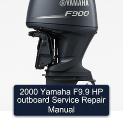 2000 Yamaha F9.9 HP Outboard Service Repair Workshop Manual PDF