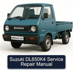 Suzuki T Series Dl650k4 Service Repair Workshop Manual PDF