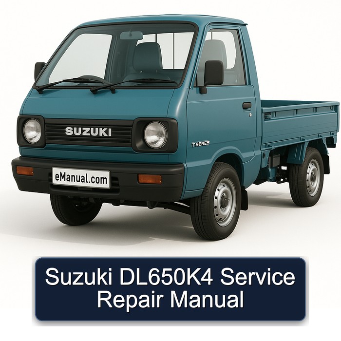 Suzuki T Series Dl650k4 Service Repair Workshop Manual PDF