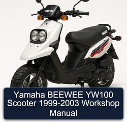 1999-2003 Yamaha Beewee YW100 Scooter Service Repair Workshop Manual PDF