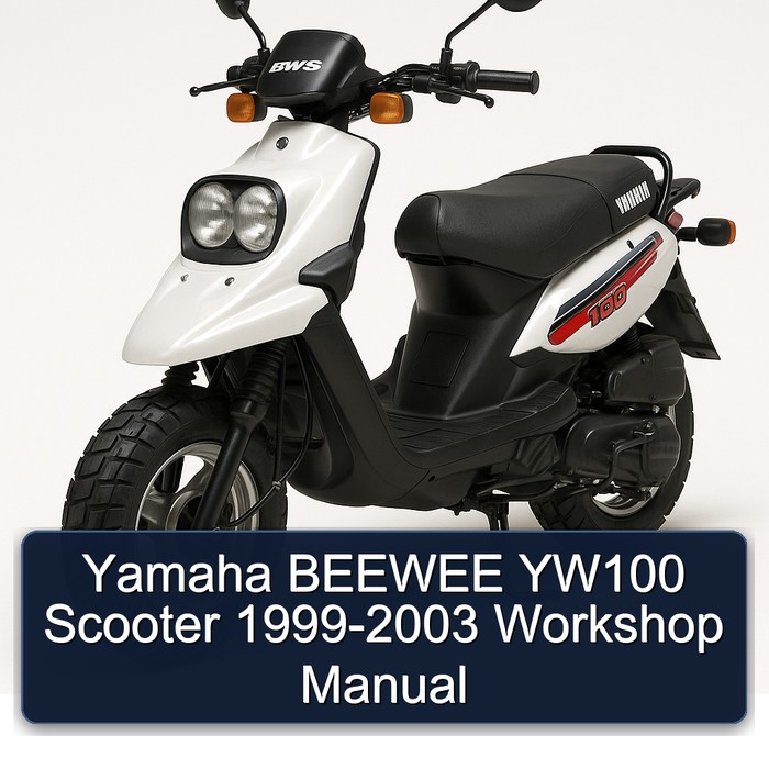 1999-2003 Yamaha Beewee YW100 Scooter Service Repair Workshop Manual PDF