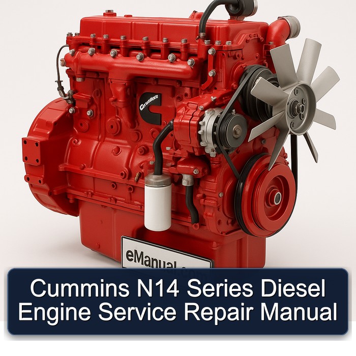 Cummins N Series N14 Diesel Engine Service Repair Workshop Manual PDF