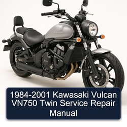 1984-2001 Kawasaki Vulcan VN750 Twin Service Repair Workshop Manual PDF