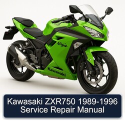 1989-1996 Kawasaki Ninja ZXR750 Service Repair Workshop Manual PDF
