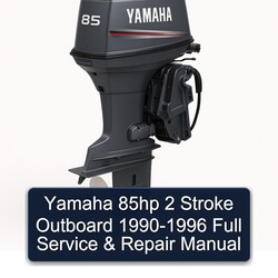 1990-1996 Yamaha 85HP 2 Stroke Outboard Service Repair Workshop Manual PDF