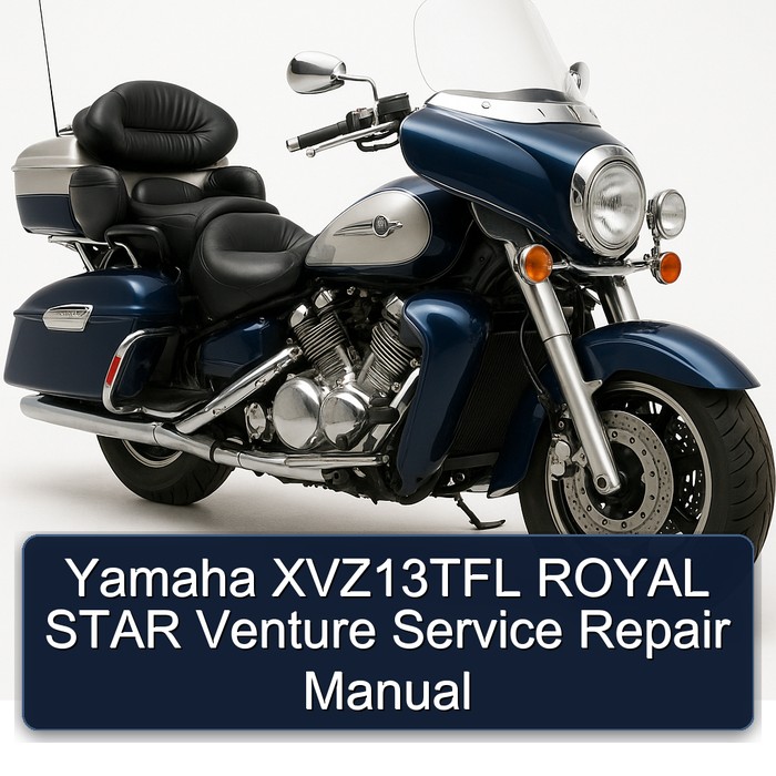Yamaha Royal Star Venture XVZ13TFL Service Repair Workshop Manual PDF
