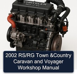 2002 Rs/rg Town Country Caravan Voyager Service Repair Workshop Manual PDF