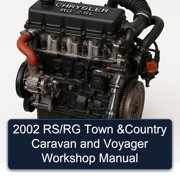 2002 Rs/rg Town Country Caravan Voyager Service Repair Workshop Manual PDF