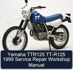 1999 Yamaha TT Models TTR125 TT-R125 Service Repair Workshop Manual PDF