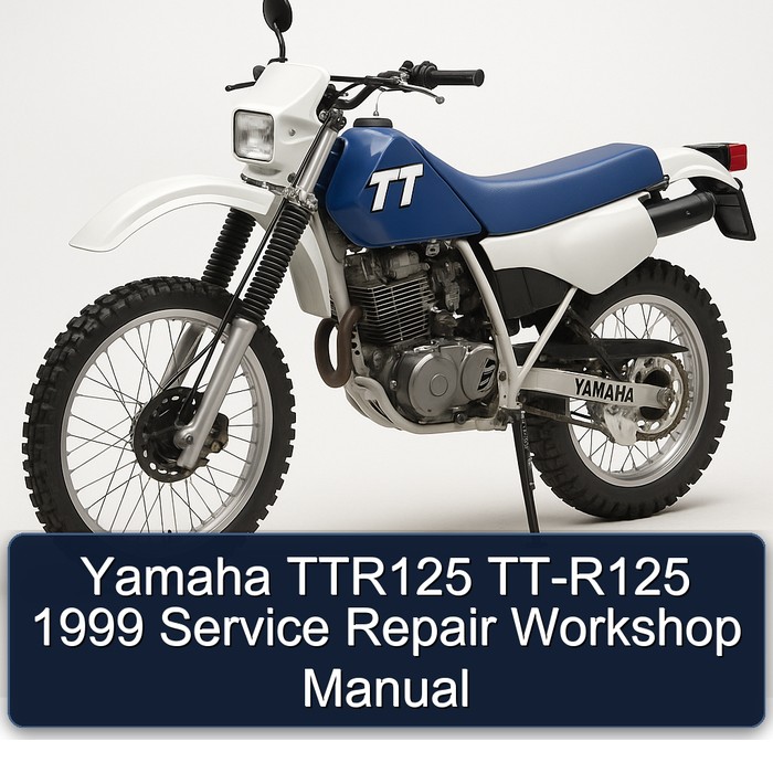 1999 Yamaha TT Models TTR125 TT-R125 Service Repair Workshop Manual PDF