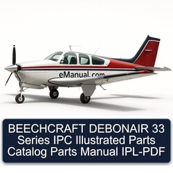 Beechcraft Debonair 33 Series IPC Illustrated Parts IPL Catalog PDF