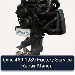 1989 Omc 460 Service Repair Workshop Manual PDF