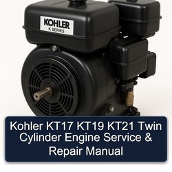 Briggs And Stratton Twin Cylinder Kohler KT17 KT19 KT21 Engine Service Repair Workshop Manual PDF