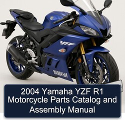 2004 Yamaha YZF Models R1 Motorcycle Assembly Parts Catalog PDF