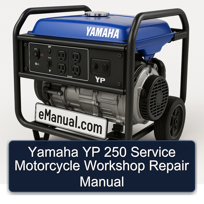Yamaha YP 250 Motorcycle Service Repair Workshop Manual PDF