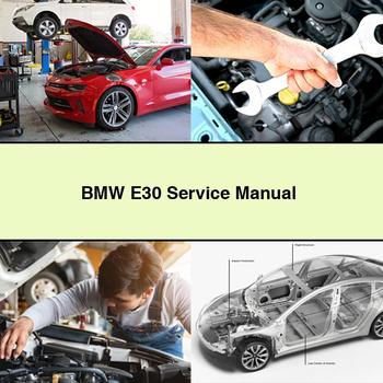 BMW 02 Series E30 Service Repair Workshop Manual PDF