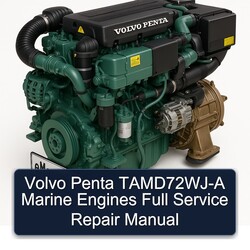 Volvo Penta Tamd72wj- Marine Engines Service Repair Workshop Manual PDF