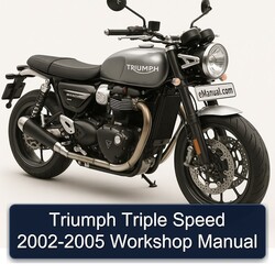 2002-2005 Keeway Speed Triumph Triple Service Repair Workshop Manual PDF