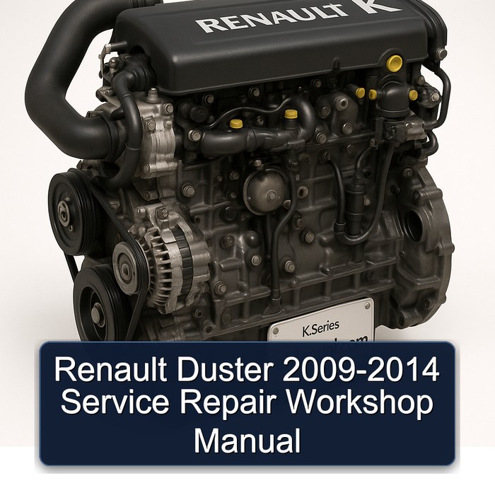 2009-2014 Renault K Series Duster Service Repair Workshop Manual PDF