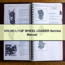 Volvo L110F Wheel Loader Service Repair Workshop Manual PDF