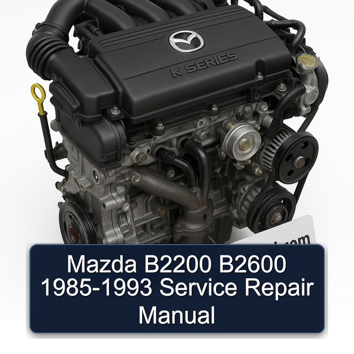 1985-1993 Mazda K Series B2200 B2600 Service Repair Workshop Manual PDF