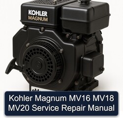 Kohler Magnum Models MV16 MV18 MV20 Service Repair Workshop Manual PDF