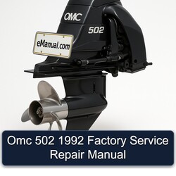 1992 Omc 502 Service Repair Workshop Manual PDF