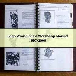 1997-2006 Jeep Wrangler TJ Service Repair Workshop Manual PDF