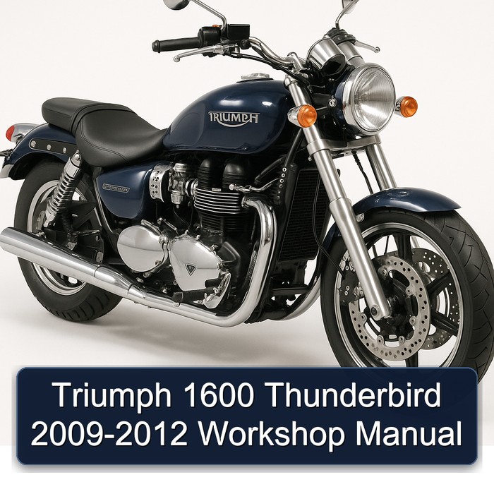 2009-2012 Triumph Thunderbird Service Repair Workshop Manual PDF