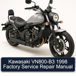 1998 Kawasaki Vulcan VN800-B3 Service Repair Workshop Manual PDF