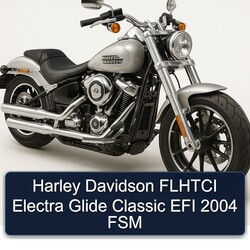 Harley Davidson FLHTCI Electra Glide Classic EFI 2004 FSM