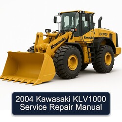 2004 Kawasaki LV1000 KLV1000 Service Repair Workshop Manual PDF
