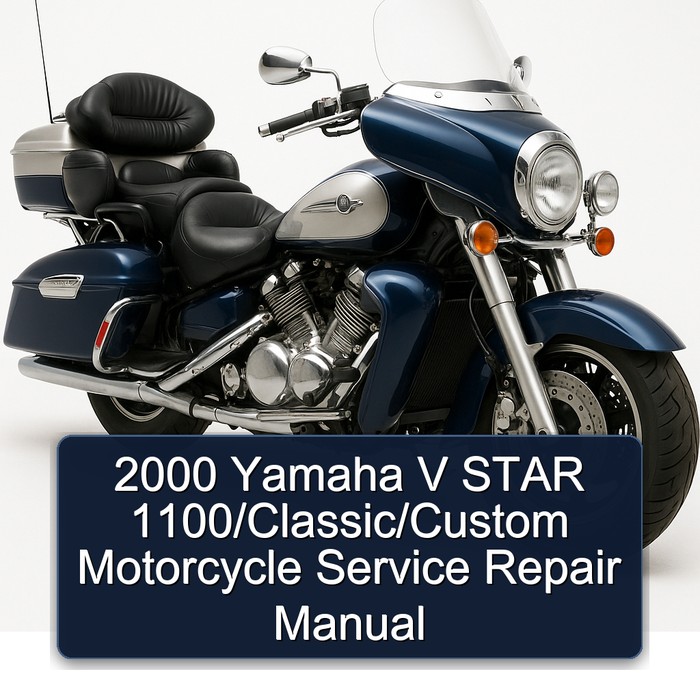 2000 Aprilia Classic Yamaha V Star 1100//custom Motorcycle Service Repair Workshop Manual PDF