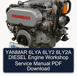 Yanmar 6LYA 6ly2 6ly2a Diesel Engine Service Repair Workshop Manual PDF