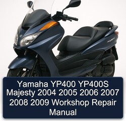 2004-2009 Yamaha Majesty YP400 YP400S Service Repair Workshop Manual PDF