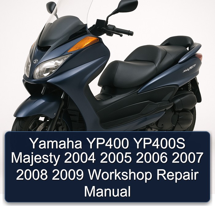 2004-2009 Yamaha Majesty YP400 YP400S Service Repair Workshop Manual PDF