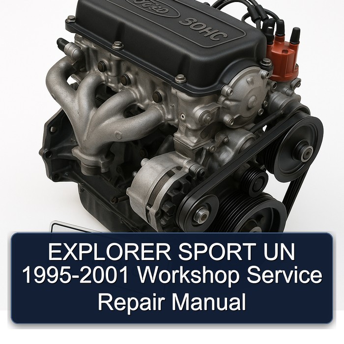 1995-2001 Ford SOHC Explorer Sport UN Service Repair Workshop Manual PDF