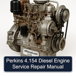 Perkins 4.154 Diesel Engine Service Repair Workshop Manual PDF