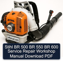 Stihl BR 500 550 600 Service Repair Workshop Manual PDF