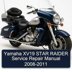 2008-2011 Yamaha Royal Star Venture XV19 Raider Service Repair Workshop Manual PDF