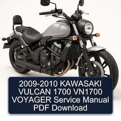 2009-2010 KAWASAKI VULCAN 1700 VN1700 VOYAGER Service Manual PDF Download