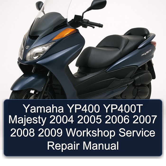 2004-2009 Yamaha Majesty YP400 YP400T Service Repair Workshop Manual PDF