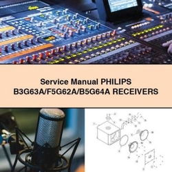 Philips B3g63a/f5g62a/b5g64a Receivers Service Repair Workshop Manual PDF