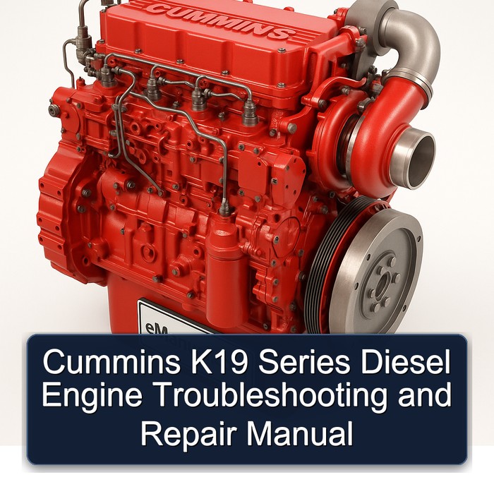 Cummins K Series K19 Diesel Engine Troubleshooting Service Repair Workshop Manual PDF