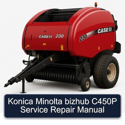 Konica Minolta Bizhub C450P Service Repair Workshop Manual PDF
