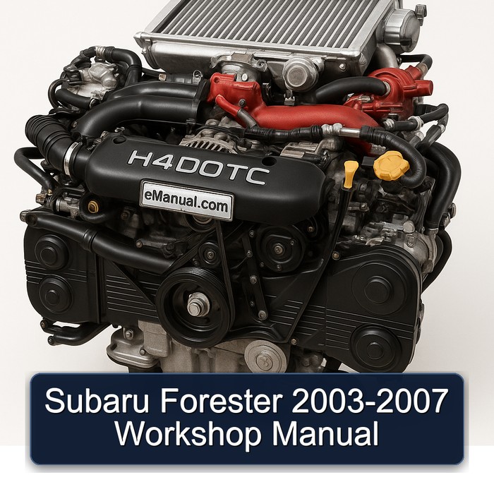 2003-2007 Subaru Forester Service Repair Workshop Manual PDF