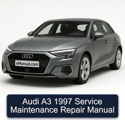 1997 Audi A3 Service Repair Workshop Manual PDF