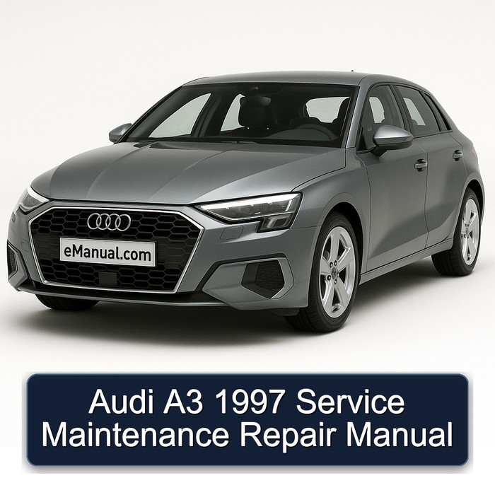 1997 Audi A3 Service Repair Workshop Manual PDF