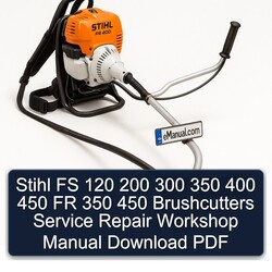 Stihl FS 120 200 300 350 400 450 FR Brushcutters Service Repair Workshop Manual PDF